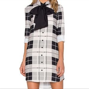 Kate Spade Woodland Plaid Griffin dress